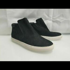 KENNETH COLE Black Leather Kieran Ankle Booties